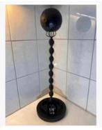 Artistieke Metalen houten hoge Brocante hoedenstandaard, Antiek en Kunst, Ophalen of Verzenden