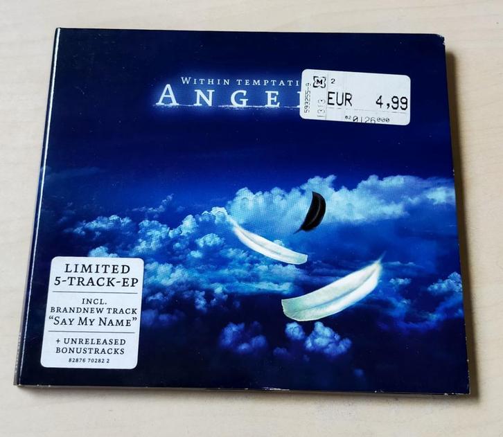 Within Temptation - Angels CD Single 2005 5trk, Cd's en Dvd's, Cd Singles, Gebruikt, Rock en Metal, Ophalen of Verzenden