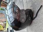 Zwarte helm mt S in goede staat met hoes om helm in te doen, Ophalen of Verzenden, Gebruikt