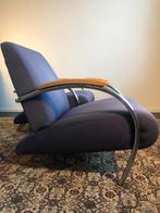 VINTAGE TWEE GELDERLANDFAUTEUILS DES BOUVRIE, Huis en Inrichting, Gebruikt, Minder dan 75 cm, Ophalen of Verzenden, Stof