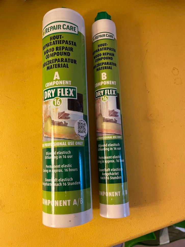 Repair Care Dry Flex 16 uur - Houtreparatie, Doe-het-zelf en Verbouw, Verf, Beits en Lak, Nieuw, Minder dan 5 liter, Wit, Ophalen of Verzenden