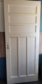 Houten paneeldeur, Ophalen, Gebruikt, 80 tot 100 cm, Binnendeur