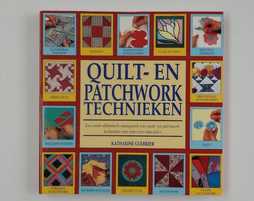 Quilt- en patchworktechnieken: Katharine Guerrier, Hobby en Vrije tijd, Borduren en Borduurmachines, Nieuw, Onderdeel of Toebehoren