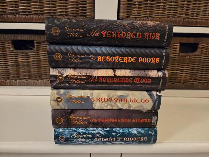 Geronimo Stilton - De kronieken van Fantasia, Boeken, Kinderboeken | Jeugd | 10 tot 12 jaar, Gelezen, Ophalen of Verzenden