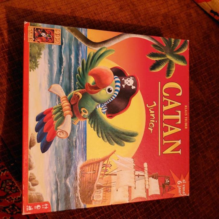 Catan junior, Hobby en Vrije tijd, Gezelschapsspellen | Bordspellen, Gebruikt, Een of twee spelers, Drie of vier spelers, Ophalen of Verzenden
