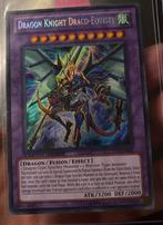 Yu-Gi-Oh! Dragon Knight Draco Equiste CT07-EN003 Tin Promo !, Hobby en Vrije tijd, Verzamelkaartspellen | Yu-gi-Oh!, Foil, Gebruikt