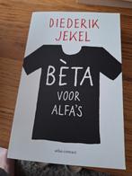 Diederik Jekel  Beta voor Alfa,s, Ophalen of Verzenden, Zo goed als nieuw, Natuurwetenschap