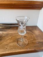 Juttertje borrelglas, Verzamelen, Glas en Borrelglaasjes, Ophalen of Verzenden, Zo goed als nieuw, Borrel- of Shotglas