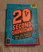 20 Second Showdown - Snel en hilarisch partyspel!, Hobby en Vrije tijd, Vijf spelers of meer, Ophalen of Verzenden, Zo goed als nieuw