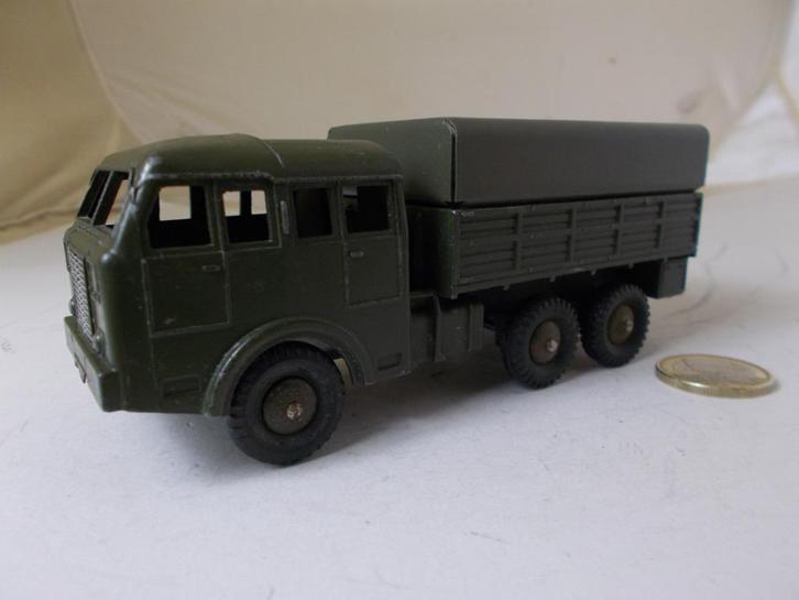Dinky Toys 80D (1958) TOUS TERRAINS 6x6 BERLIET I.g.st. (-B), Hobby en Vrije tijd, Modelauto's | 1:43, Zo goed als nieuw, Bus of Vrachtwagen