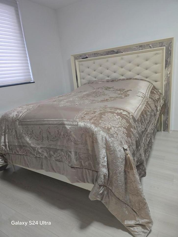 Complete 2-persoons slaapkamer met matras, Huis en Inrichting, Slaapkamer | Complete slaapkamers, Gebruikt, Eenpersoons, Ophalen of Verzenden