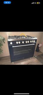 Gasfornuis 90 cm, Gebruikt, 60 cm of meer, Ophalen of Verzenden, Gas