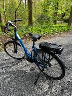 Amslod York MTX-600 blauw, Fietsen en Brommers, Elektrische fietsen, Overige merken, 50 km per accu of meer, Zo goed als nieuw