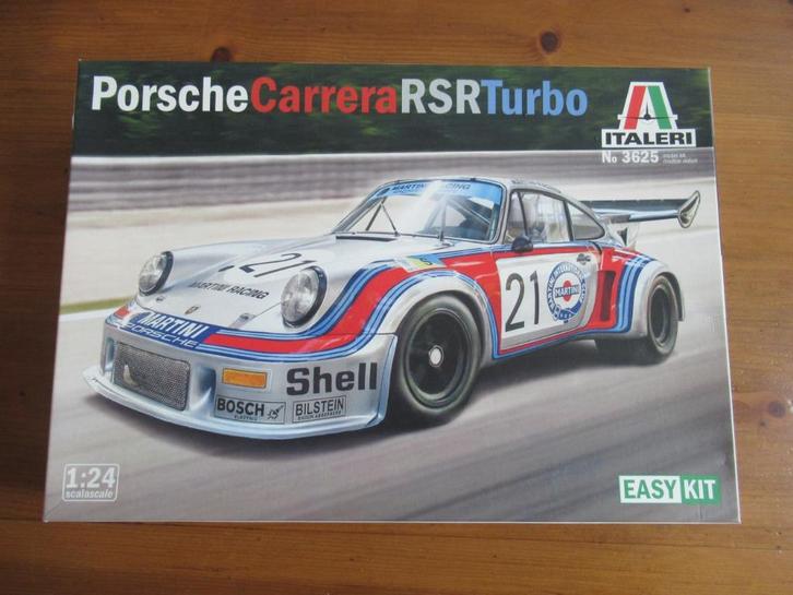 Porsche Carrera RSR Turbo (Italeri 1/24), Hobby en Vrije tijd, Modelbouw | Auto's en Voertuigen, Nieuw, Auto, Groter dan 1:32