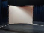 groot projectiescherm projecta 4,25 x 3,15 meter, Audio, Tv en Foto, Projectieschermen, Ophalen, Handmatig, Gebruikt