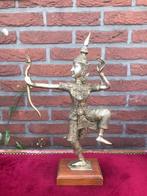 fraai bronzen beeld van de god Rama, Thailand, Antiek en Kunst, Ophalen of Verzenden