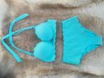Hunkemöller Bikini Push-up Aqua Blauw maat 75B & S, Blauw, Nieuw, Ophalen of Verzenden, Bikini