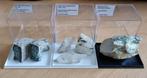 3 mineralen in doosjes, Verzamelen, Mineralen en Fossielen, Ophalen of Verzenden, Mineraal