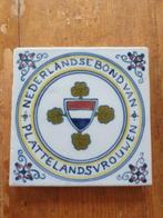 Tegel makkum handwerk ned. Bond van plattelandsvrouwen platt, Ophalen