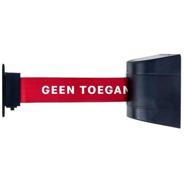 Muursystemen met bedrukt trekband  beschikbaar voor biedingen