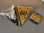 60 Jaar Versiering - Slingers en Tape, Ophalen of Verzenden, Nieuw, Versiering, Verjaardag