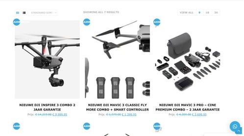 Nieuwe DJI Mavic 3 pro modellen achteraf betalen mogelijk, Audio, Tv en Foto, Drones, Nieuw