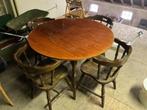 Tafel en 4 stoelen, Ophalen, Gebruikt, Rechthoekig, 50 tot 100 cm