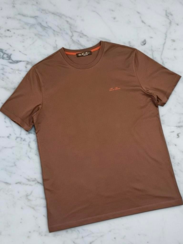 Loro Piana T-shirt Maat L - Nieuw fyp y2k viral tiktok, Ophalen of Verzenden, Nieuw, Maat 52/54 (L), Bruin