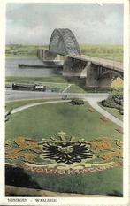 Nijmegen- -Waalbrug met Bloementapijt., 1940 tot 1960, Gelopen, Gelderland, Verzenden