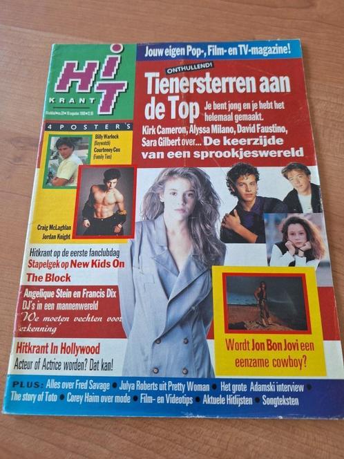 Hitkrant 1990 UB40 Gremlins Janet Jackson Toto Adamski Devo, Boeken, Tijdschriften en Kranten, Gelezen, Muziek, Film of Tv, Verzenden