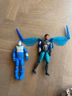 Twee Superhelden Poppen 30cm, Kinderen en Baby's, Speelgoed | Actiefiguren, Ophalen of Verzenden, Gebruikt