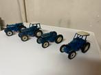 Britains, 2x FORD TW 20 en 2x Ford 7710 Tractor, Schaal 1:32, Ophalen of Verzenden, Gebruikt, Tractor of Landbouw, Britains