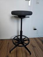 Lidkullen sta-zit kruk - Zwart, Ophalen, In hoogte verstelbaar, Zo goed als nieuw, Kunststof