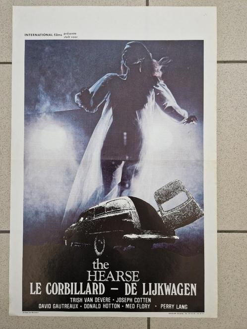 filmaffiche The Hearse 1980 filmposter, Verzamelen, Posters, Zo goed als nieuw, Film en Tv, A1 t/m A3, Rechthoekig Staand, Ophalen of Verzenden