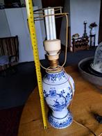 Vaas lamp, Delfs blauw, Antiek en Kunst, Ophalen