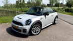 Mini 1.6 John Cooper Works Cabrio 2012 Zilver metallic, Auto's, Voorwielaandrijving, Zwart, 4 cilinders, Cabriolet