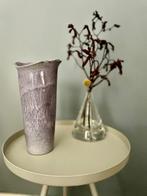 paars vaasje, Overige kleuren, Ophalen of Verzenden, Minder dan 50 cm, Glas