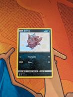 Zorua Baby Shiny #SV25 Pokemon Hidden Fates, Ophalen of Verzenden, Zo goed als nieuw, Losse kaart, Foil