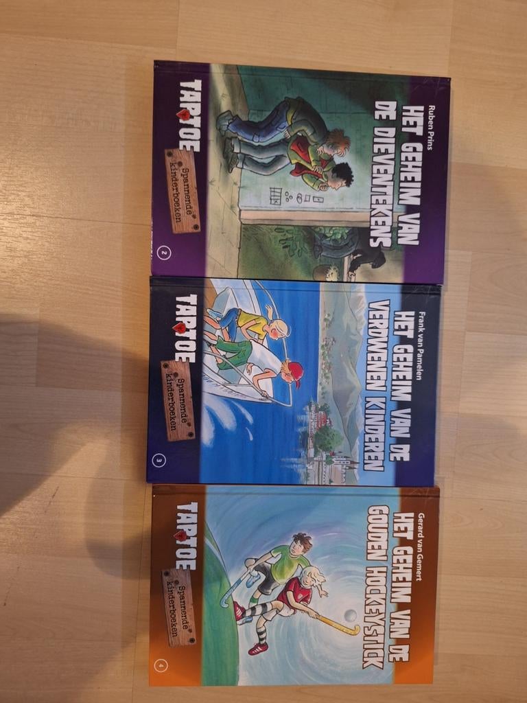 Taptoe Kinderboeken - 3 Spannende Verhalen, Ophalen, Zo goed als nieuw, Diverse Auteurs, Fictie algemeen