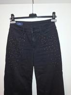 Summum bluedaze zwarte spijkerbroek glitter mt 34, Kleding | Dames, Broeken en Pantalons, Zwart, Ophalen of Verzenden, Zo goed als nieuw