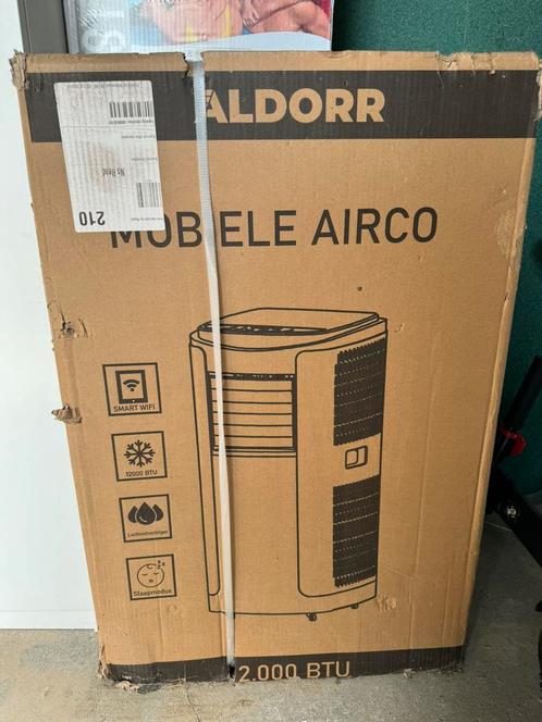 Nieuw Aldorr mobiele smart airco met wifi en app 12000, Witgoed en Apparatuur, Airco's, Zo goed als nieuw, 3 snelheden of meer