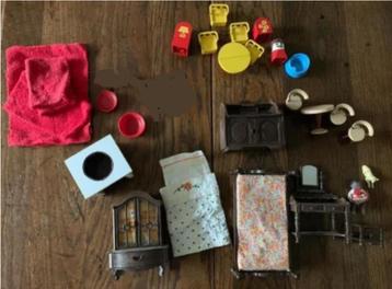 Poppenhuis accessoires, toebehoren, oa duplo beschikbaar voor biedingen