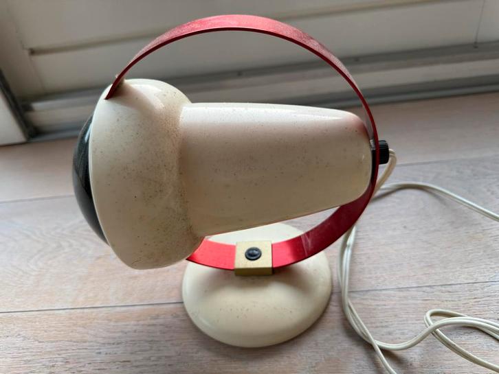 Vintage Philips Infraphil warmtelamp - Charlotte Perriand, Verzamelen, Retro, Huis en Inrichting, Ophalen of Verzenden