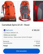 Mooie dames rugzak met achterkant van gaas  22 liter Nieuw, Ophalen of Verzenden, Nieuw, Overige merken