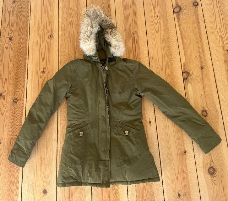 Jas / Winterjas Parka Circle of Trust - Groen - Small / 36, Kleding | Dames, Jassen | Winter, Zo goed als nieuw, Maat 36 (S), Groen