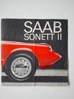 SAAB Sonett II uitvouwblad uit 1966, Ophalen of Verzenden, Gelezen, Overige merken, Onbekend