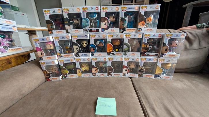Overwatch / Overwatch 2 Funko pops, Diversen, Rommelmarktspullen, Gebruikt, Ophalen of Verzenden
