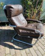 Jan de Bouvrie Meneer Obermann fauteuil klassieker, 75 tot 100 cm, Metaal, Gebruikt, 75 tot 100 cm