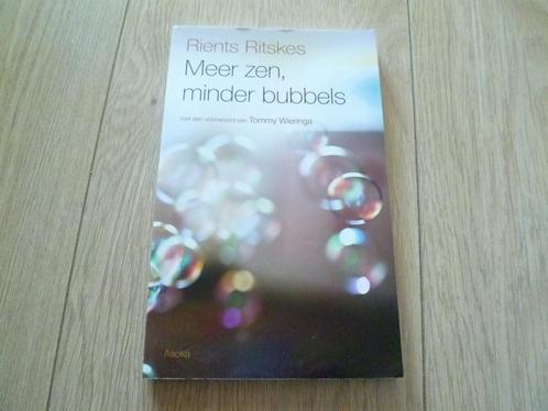 Rients Ritskens - Meer Zen minder bubbels, Boeken, Esoterie en Spiritualiteit, Zo goed als nieuw, Overige typen, Meditatie of Yoga