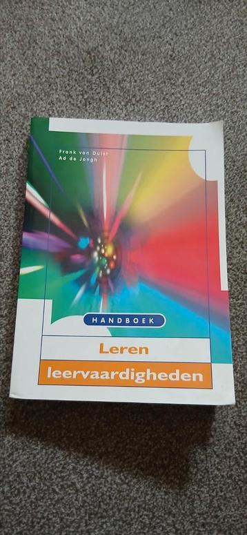 Handboek leren leervaardigheden leerboek. Gebruikt voor SPW beschikbaar voor biedingen